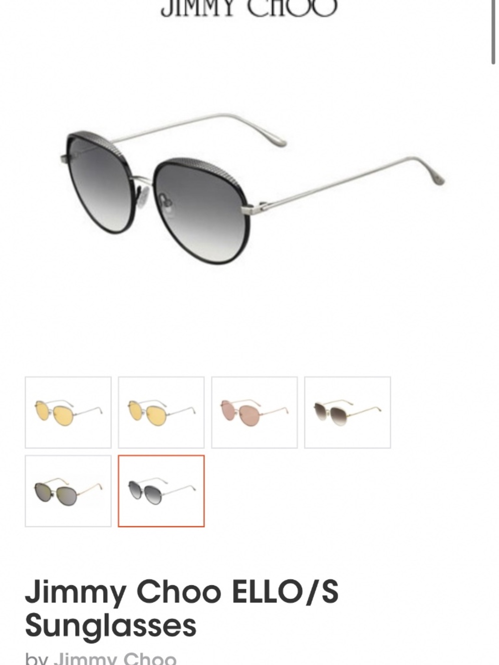Jimmy Choo Sunglasses